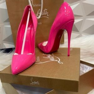 Hot Pink Kate Christian Louboutin heels